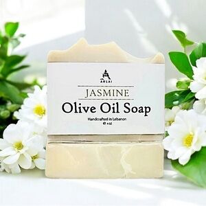Jasmine Olive Oil Bar Soap - All-Natural & Handcrafted